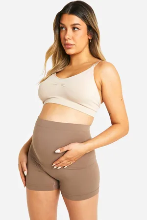Boohoo Womens Maternity Contour Shapewear Shorts - - S