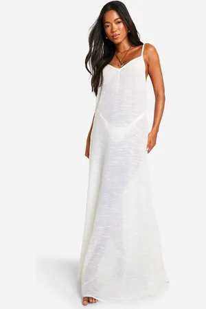 Boohoo Womens Strappy Maxi Beach Dress - - M