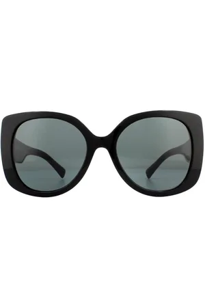 VERSACE Womens Square Dark Grey Sunglasses - One Size