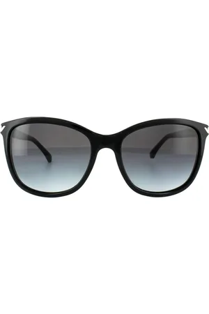 Emporio Armani Womens Rectangle Grey Gradient 4060 Sunglasses - One Size