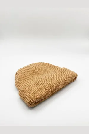 SVNX Knitted Ribbed Beanie - - One Size