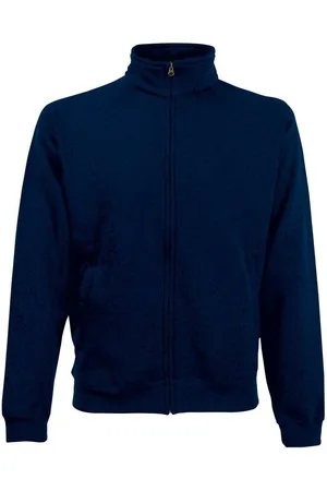 Fruit Of The Loom Full Zip Sweat Jacket - - XXL