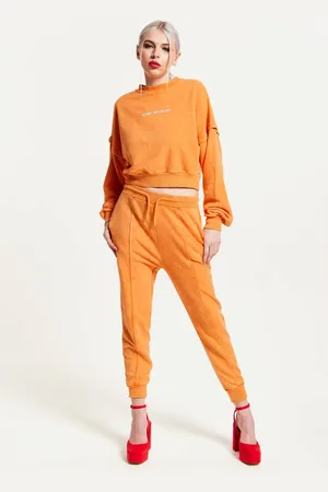 House of Holland Womens Tracksuit Bottoms with Drawstring Waist - - L