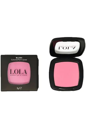 Lola Luxe Velvet Blusher - Buildable, Silky & Vegan Cheek Colour Bright Peach 003 - - One Size