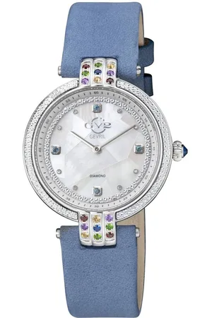 GV2 by Gevril Womens Matera 12806 Diamond Swiss Quartz Watch - - One Size