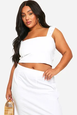 Boohoo Womens Plus Woven Embroidery Midaxi Skirt - - 16