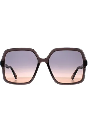 Chloé Womens Square Blue Gradient CH0086S Zelie - One Size