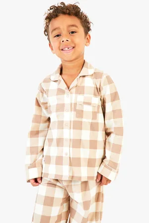 Boohoo Womens Kids Mini Me Matching Check Pyjamas - - 3-4 Years