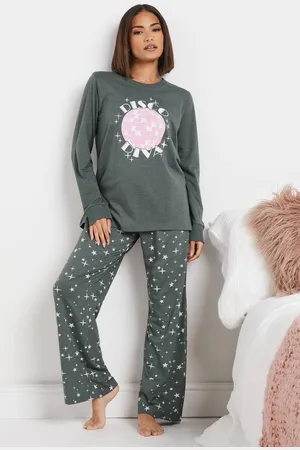PixieGirl Womens Petite Slogan Pyjama Set - - 10-12
