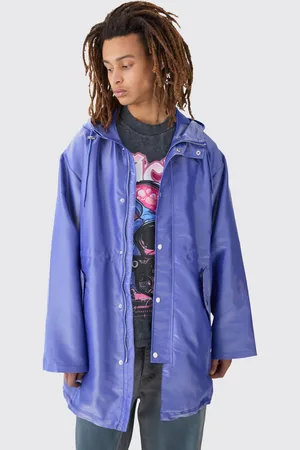 Boohoo Liquid Metallic Parka - - M