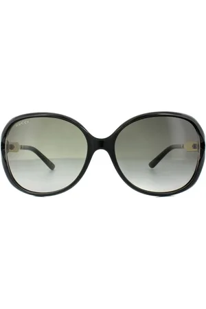 Gucci Womens Fashion Gold Grey Gradient Sunglasses - One Size