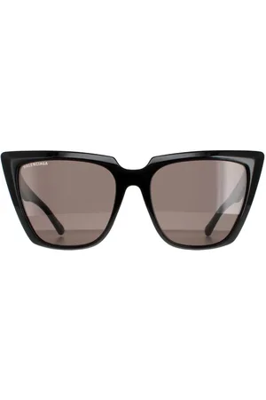 Balenciaga Womens Cat Eye Grey BB0046S - One Size