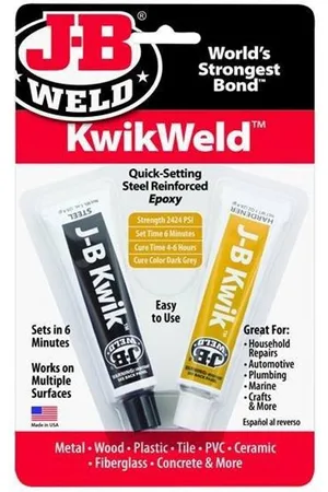JBL J-B Weld KwikWeld Epoxy Adhesive 2 x 30ml - - One Size
