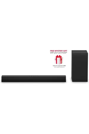 LG US40T Bluetooth Soundbar with Wireless Subwoofer - - One Size