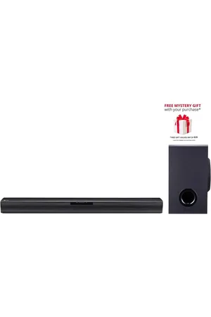 LG SQC1 Bluetooth Soundbar with Wireless Subwoofer - - One Size