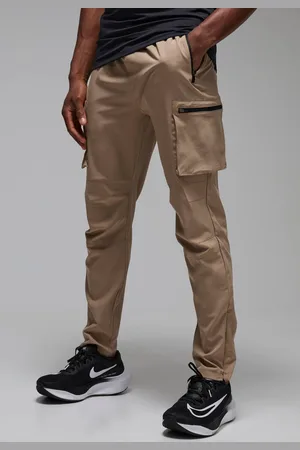 Boohoo Man Active Tapered Cargo Joggers - - S