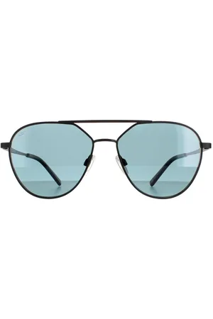 Serengeti Aviator Matte Saturn Polarized Petrol Blue Odell - One Size