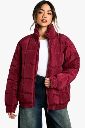Boohoo Womens Quilted Puffer Jacket - - 8