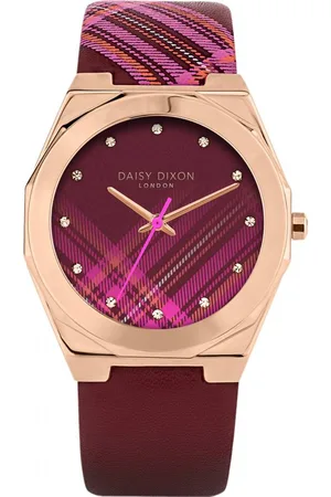 Daisy Dixon Womens DD118PRG Alessandra 36mm Quartz Watch - - One Size