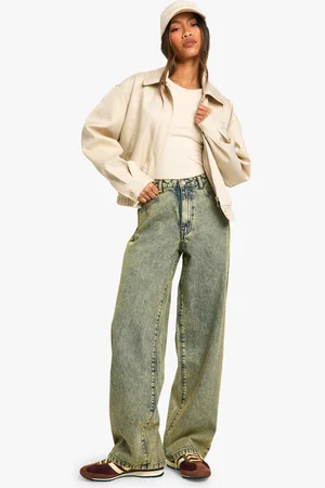 Boohoo Womens The Boyfriend Denim Jean - - 12/32L