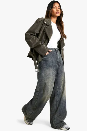 Boohoo Womens The Straight Leg Denim Jean - - 14/32L
