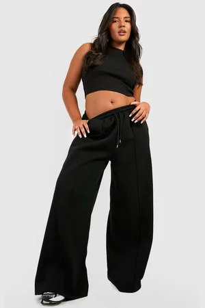 Boohoo Womens Plus Wide Leg Joggers - - 20
