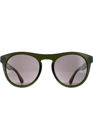 Serengeti Round Shiny Milky Khaki Saturn Polarized Smoke Kingman - - One Size