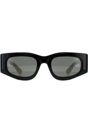 Gucci Womens Rectangle with Ivory Grey GG1664S - One Size