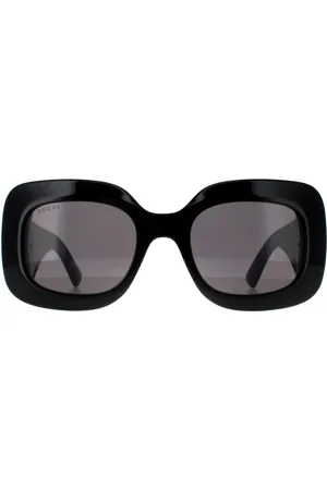 Gucci Womens Square with Silver Grey GG1695S - One Size