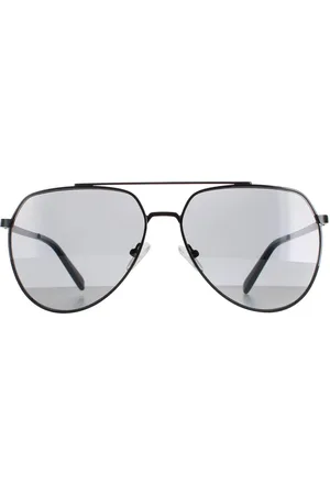 Calvin Klein Aviator Shiny Solid Smoke CK20124S - One Size