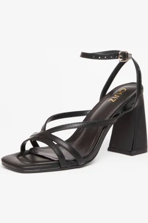 Quiz Womens Strappy High Block Heels - 3