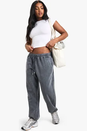 Boohoo Womens Washed Oversized Jogger - - XS