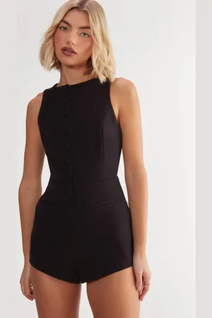 NASTY GAL Womens Essentials Tailored Playsuit - - 8