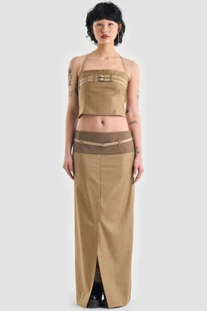 Heretic Nine Womens Disorderly Maxi Skirt - - 16