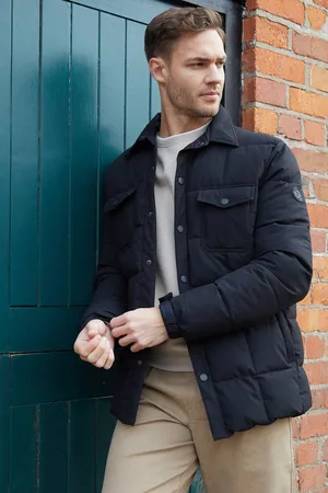 Threadbare Lightweight Collared Quilted Jacket - - XL