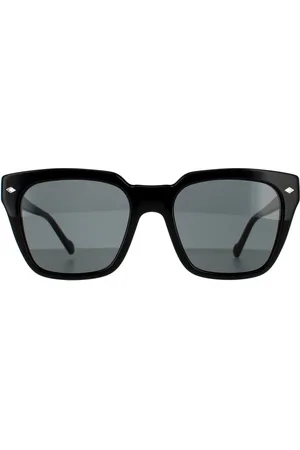 vogue Womens Square Dark Grey Sunglasses - One Size