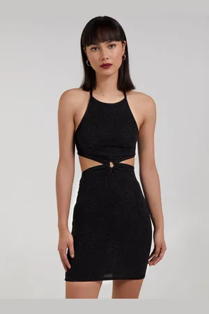Blue Vanilla Womens Cut Out Mini Dress - - L