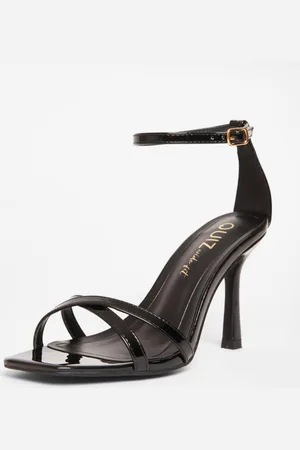 Quiz Womens Wide Fit Barely There Heels - 3
