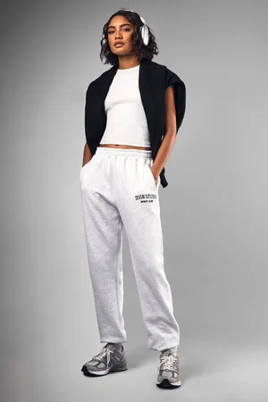 Boohoo Womens Tall DSGN Studio Applique Oversized Jogger - - XL
