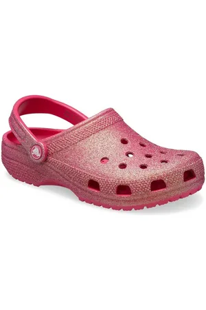 Crocs Womens Classic Glitter Clog - - 4