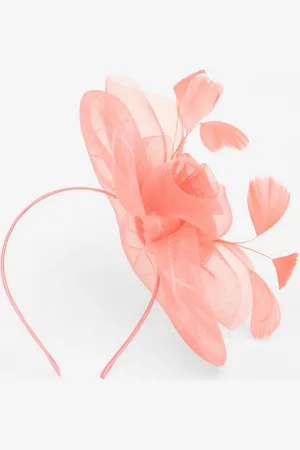 Quiz Womens Coral Spiral Headband Fascinator - - One Size