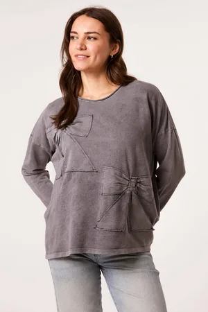 Blue Vanilla Womens Bow Sweatshirt - M/L