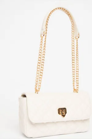 Quiz Womens Quilted Cross Body Bag - One Size