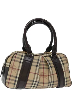 Burberry Preloved Nova Check Satchel Handbag Women - Belt Bags - One Size