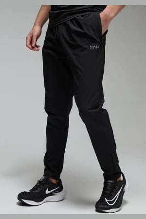 Boohoo Man Active Stretch Woven Tapered Joggers - - M