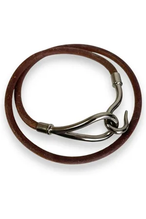 Hermès Preloved Collier de Chien Leather Bracelet Women - Necklaces - One Size