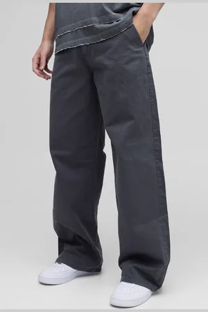 Boohoo Wide Fit Chino Trouser - - 30