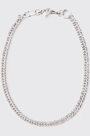 Boohoo Cuban Chain Jean Chain - - One Size