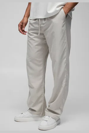 Boohoo Straight Leg Elasticated Waist Nylon Trouser - - S