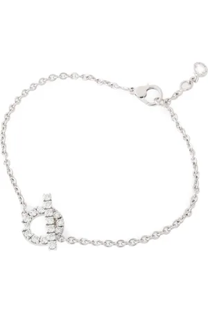 Hermès Preloved Chane dAncre Diamond Bracelet Women - Silver - - One Size
